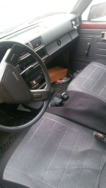 1987 Burgundy Toyota Other Cab & Chassis