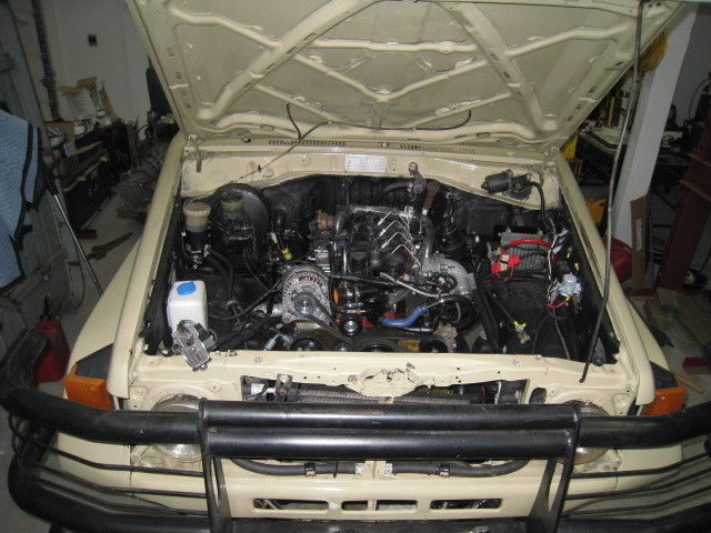 1987 Brown Toyota Land Cruiser Crew Cab Pickup