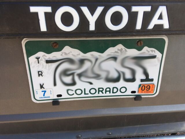 1987 Gray Toyota 4Runner SUV