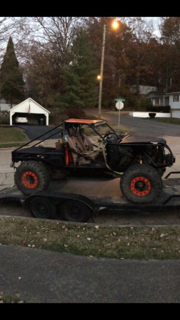 1987 Black Toyota 4Runner Firewall buggy