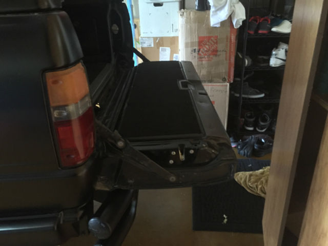 1987 satin black Toyota 4Runner SUV