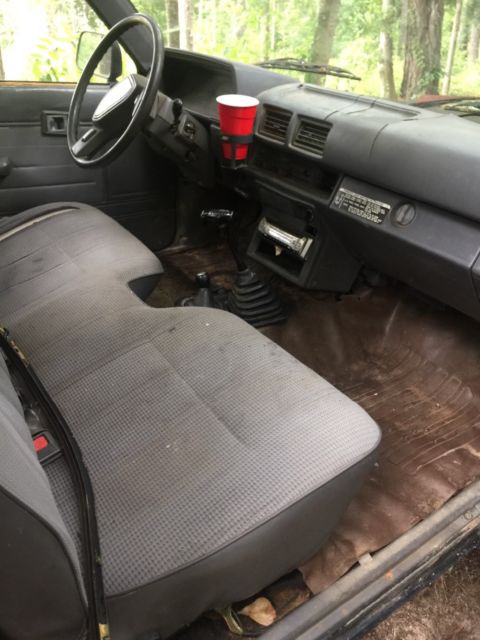 1987 Black Toyota Pickup Standard Cab Pickup