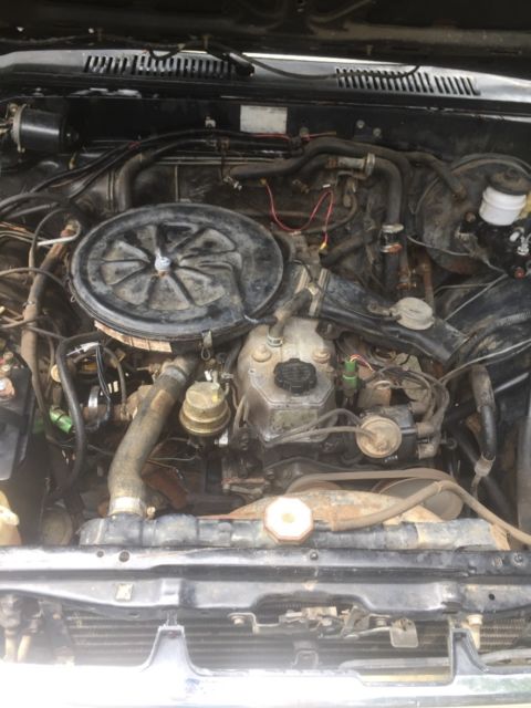 1987 Black Toyota Pickup Standard Cab Pickup