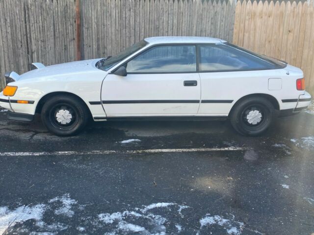 1987 White Toyota Celica Coupe