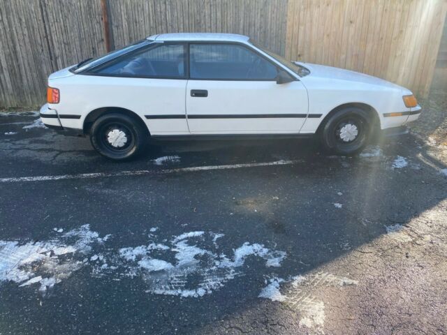 1987 White Toyota Celica Coupe