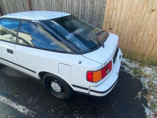 1987 White Toyota Celica Coupe