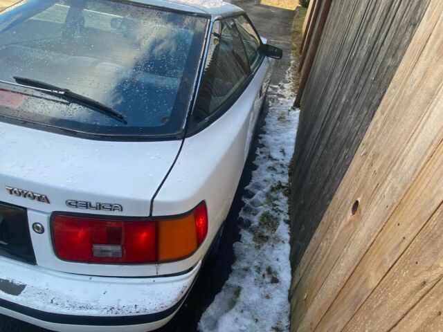 1987 White Toyota Celica Coupe