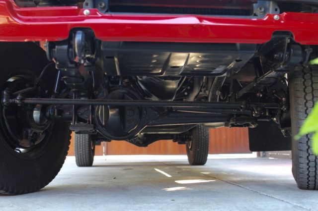 1987 Red Toyota Hilux Crew Cab Pickup