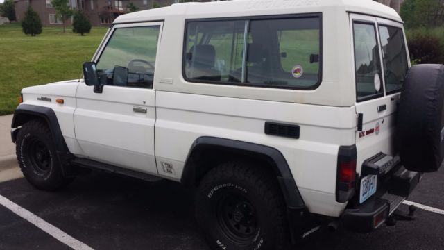 1987 White Toyota Land Cruiser SUV
