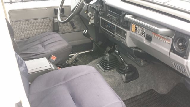 1987 White Toyota Land Cruiser SUV