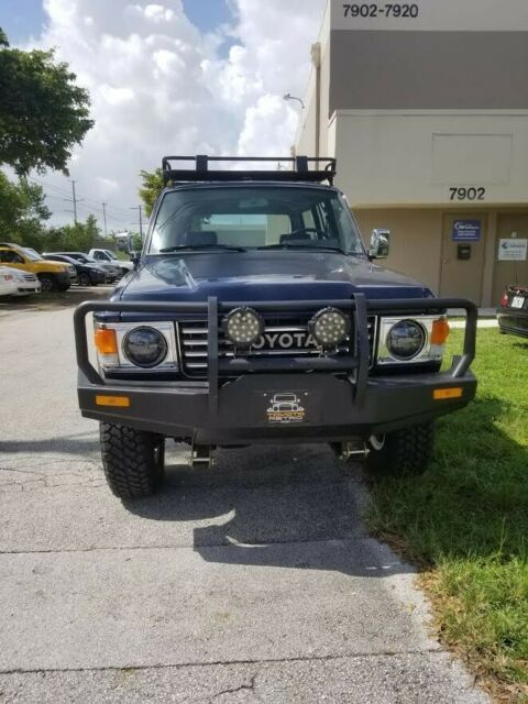 1987 Blue Toyota Land Cruiser SUV