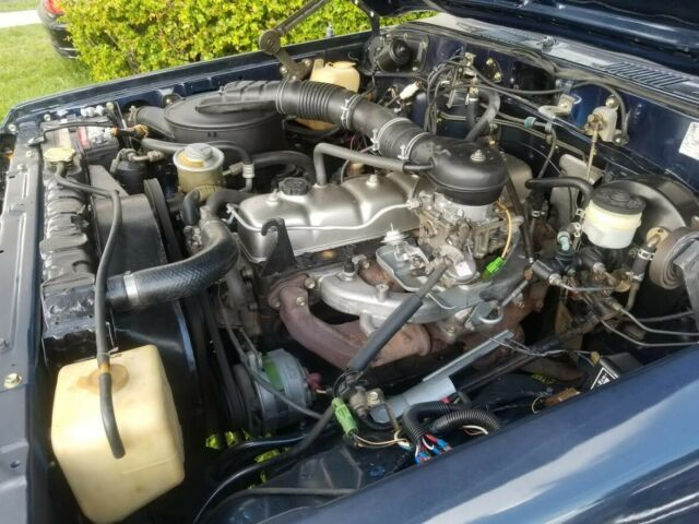 1987 Blue Toyota Land Cruiser SUV