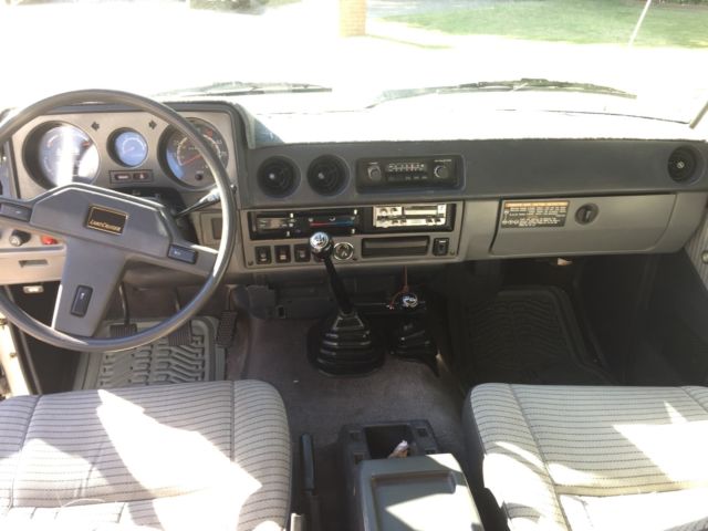 1987 Silver Toyota Land Cruiser