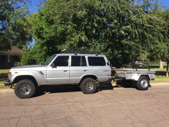 1987 Silver Toyota Land Cruiser