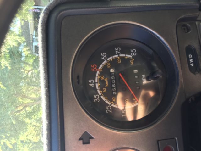 1987 Silver Toyota Land Cruiser