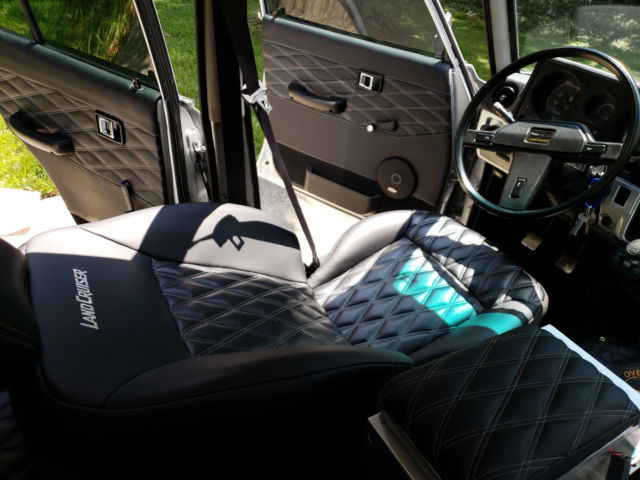 1987 Silver Toyota Land Cruiser SUV