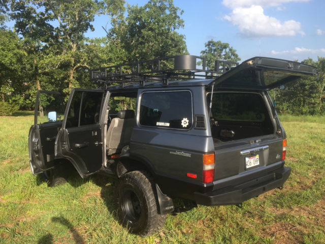 1987 Charcoal Toyota Land Cruiser SUV