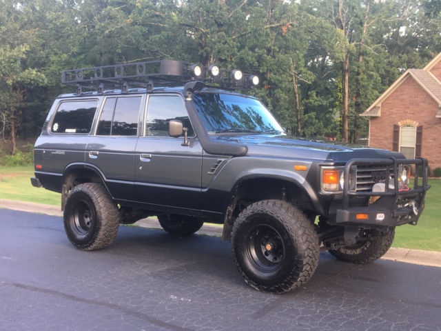 1987 Charcoal Toyota Land Cruiser SUV