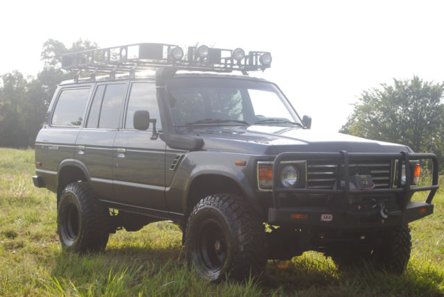 1987 Charcoal Toyota Land Cruiser SUV