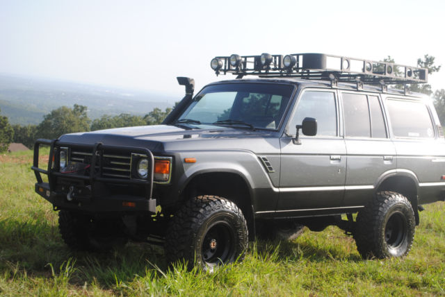 1987 Charcoal Toyota Land Cruiser SUV