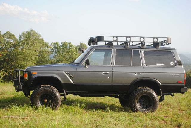 1987 Charcoal Toyota Land Cruiser SUV