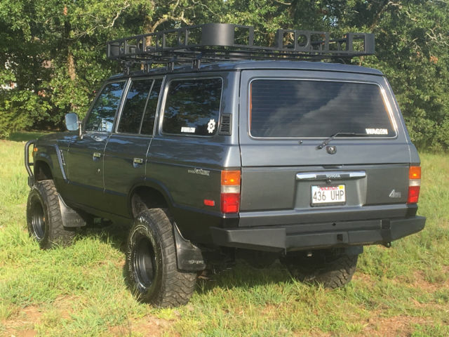 1987 Charcoal Toyota Land Cruiser SUV