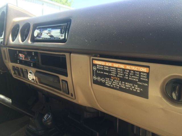 1987 Sand Toyota Land Cruiser SUV