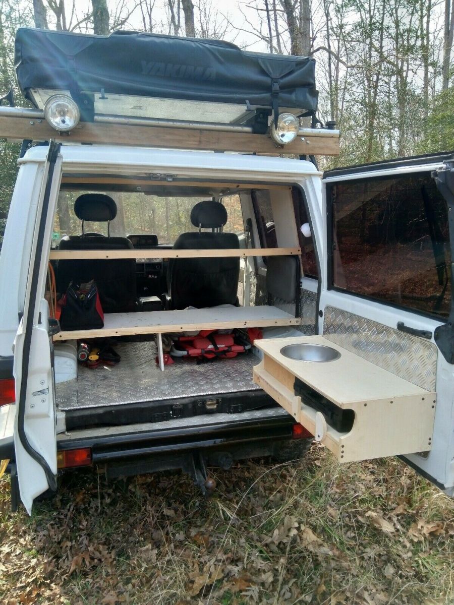 1987 White Toyota Land Cruiser SUV