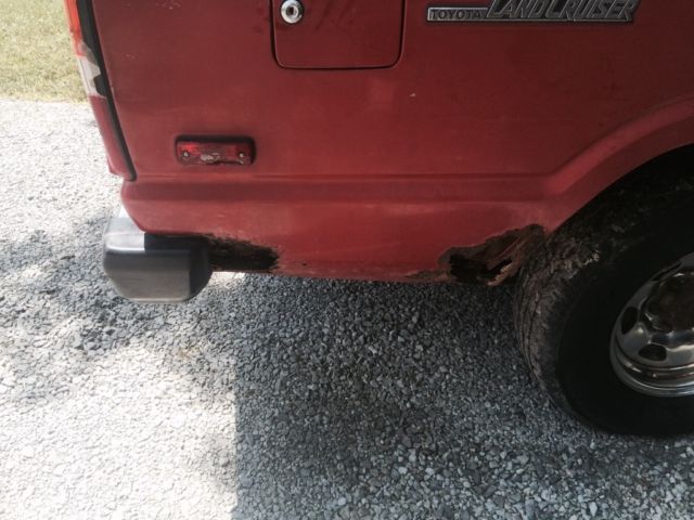 1987 Silver Toyota Land Cruiser SUV