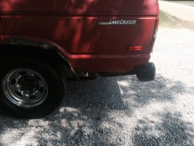 1987 Silver Toyota Land Cruiser SUV