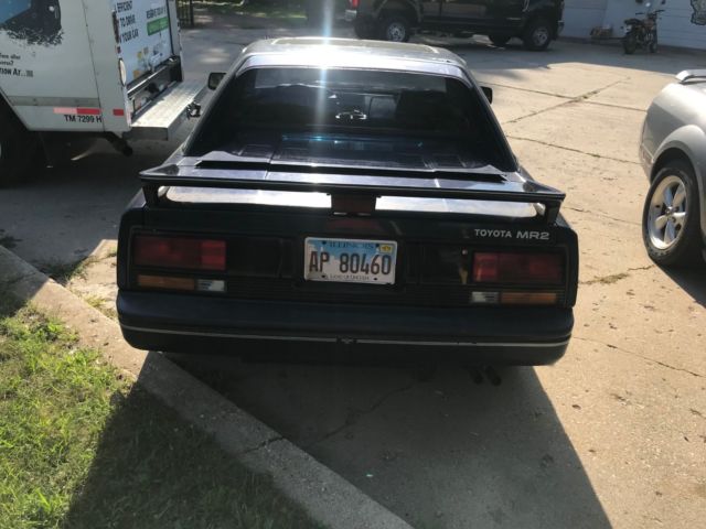 1987 Blue Toyota MR2 Coupe