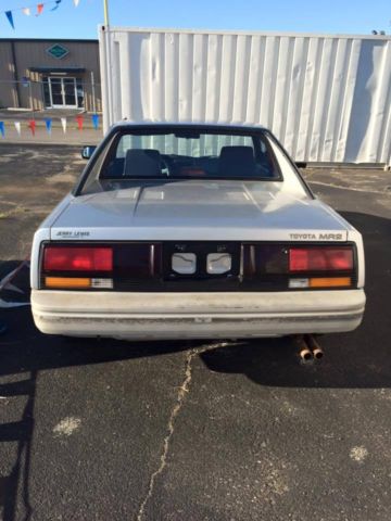 1987 Silver Toyota MR2 Coupe