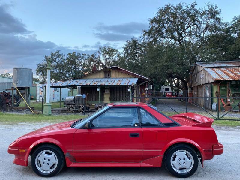 1987 Red Toyota MR2 Coupe