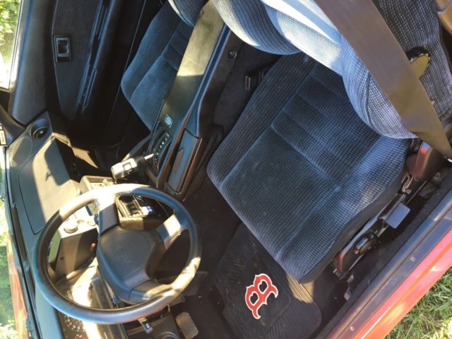 1987 Red Toyota Land Cruiser Coupe