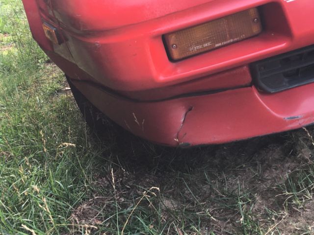 1987 Red Toyota Land Cruiser Coupe