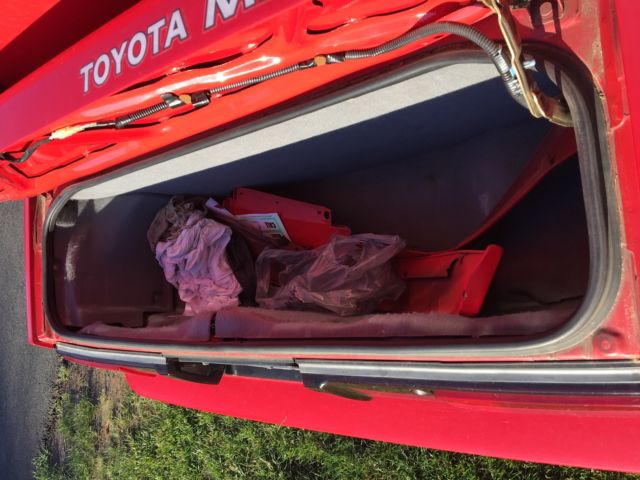 1987 Red Toyota Land Cruiser Coupe