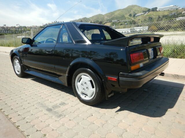 1987 Black Toyota MR2 Coupe
