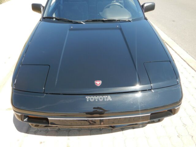 1987 Black Toyota MR2 Coupe