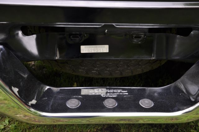 1987 Black Toyota Pickup Cab & Chassis