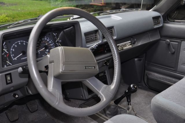 1987 Black Toyota Pickup Cab & Chassis