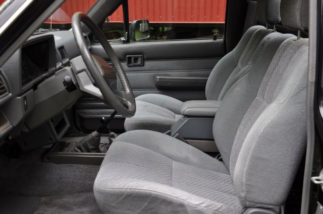 1987 Black Toyota Pickup Cab & Chassis