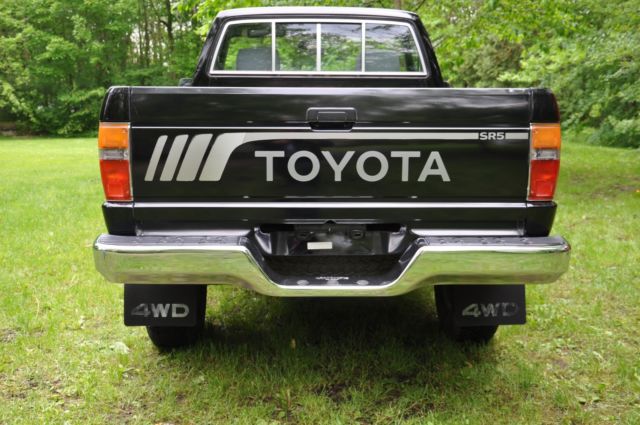 1987 Black Toyota Pickup Cab & Chassis