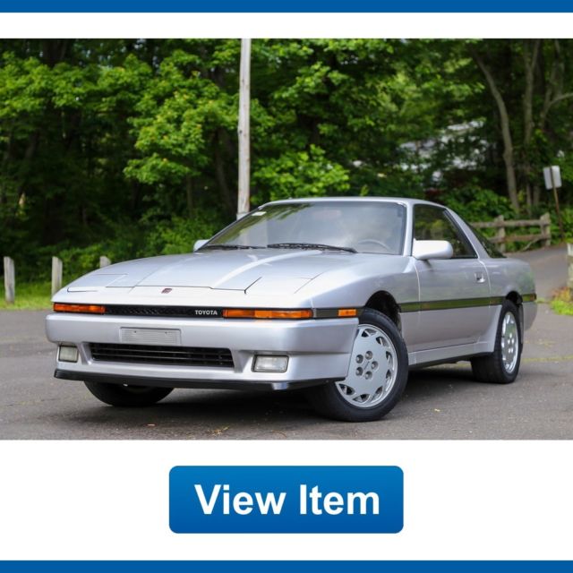 1987 Silver Toyota Supra Coupe