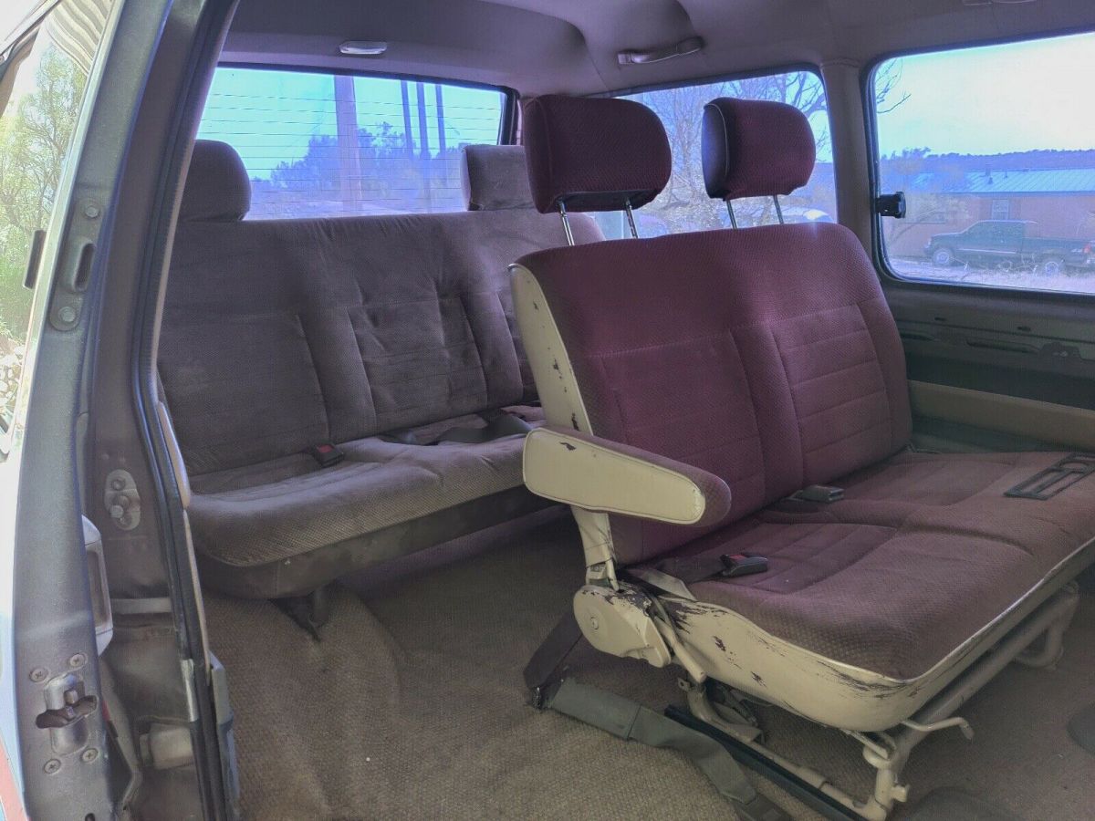 1987 Blue Toyota Van Van
