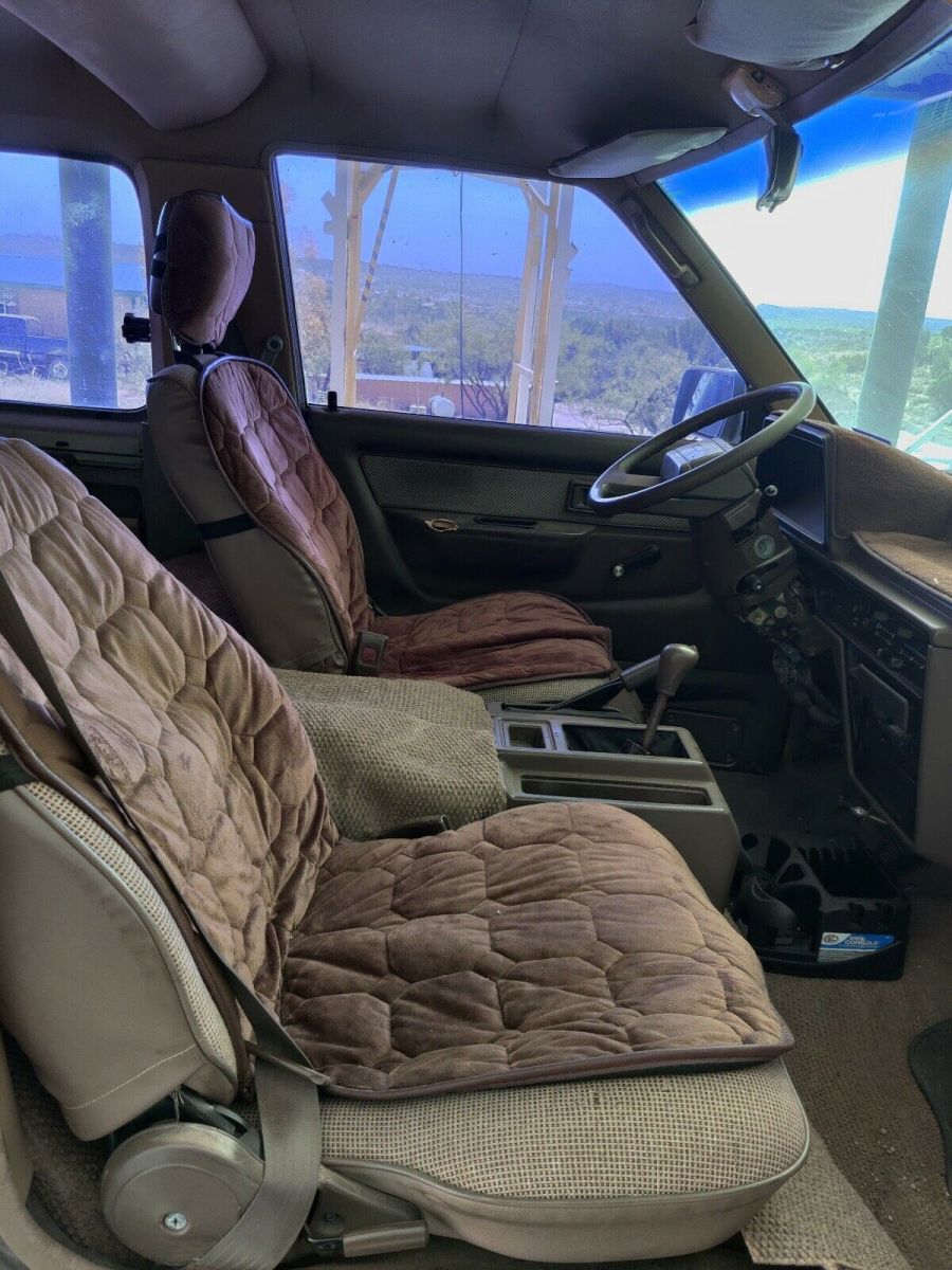 1987 Blue Toyota Van Van