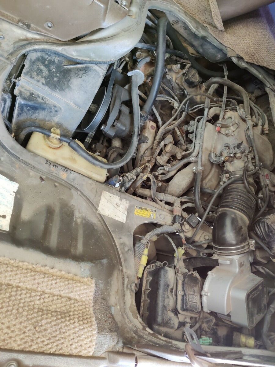 1987 Blue Toyota Van Van