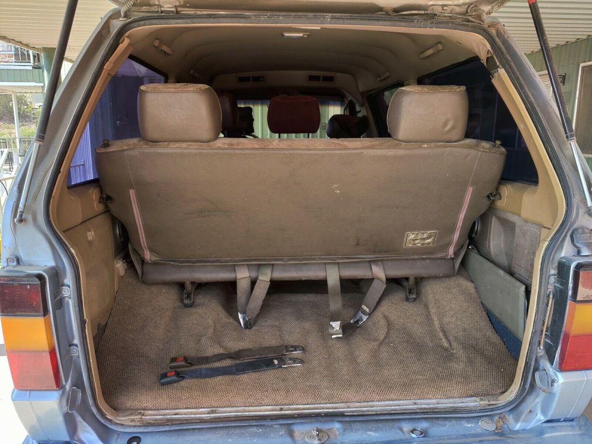 1987 Blue Toyota Van Van