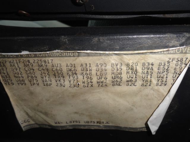 1987 blue Pontiac Trans Am Hatchback