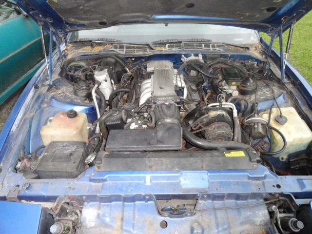 1987 blue Pontiac Trans Am Hatchback