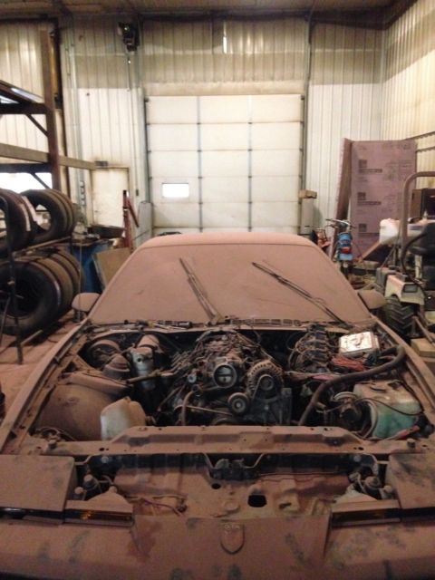 1987 Black Pontiac Firebird Coupe